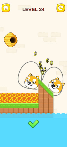 Android application Save The Dog Game: Draw 2 Save screenshort