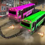 Chained Bus Racing 3D - Impossible Tracks 2018 icon