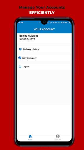 Entiremart Rider App Screen 3