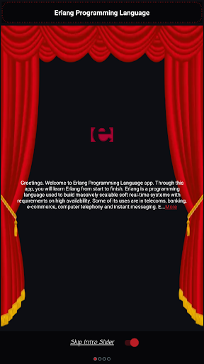 Android application Erlang Programming Language screenshort