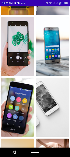 Android application Mobile Wallpapers screenshort