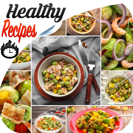 Healthy recipes: lunch ideas logo