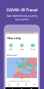 ﻿Skyscanner – cheap flights, hotels and car rental Screenshot