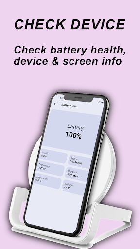 Wireless charging checker Screen 3