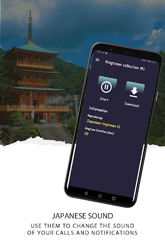 Ringtones, japanese sounds Screen 3