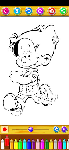 boule and bill coloring book Screen 2