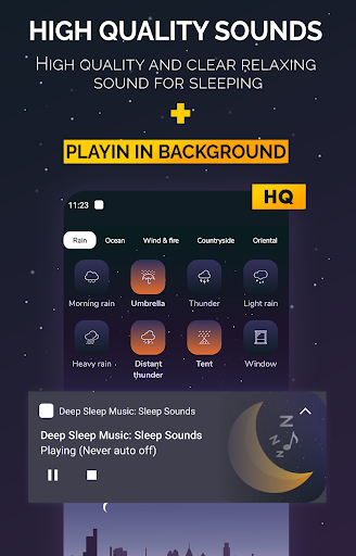 Screenshot of Deep Sleep Music: Sleep Sounds