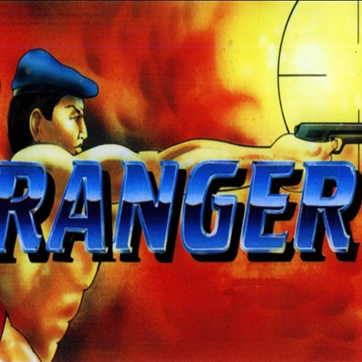classic back rough Ranger logo