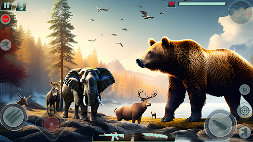 Animal Hunting Sniper Games Screen 2
