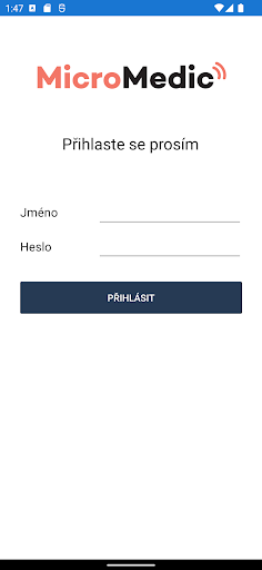 Android application MicroMedic screenshort