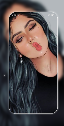 Android application Girly M Wallpaper screenshort