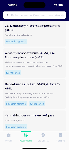 NPS Psychoactifs Screen 2