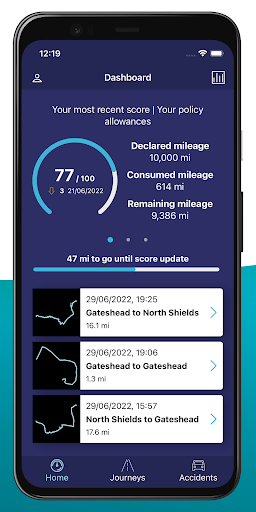Android application Autosaint Go screenshort