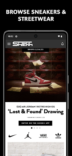 Android application Shiekh screenshort