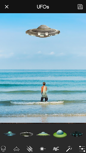 Alien UFO Photo Editor Screen 2