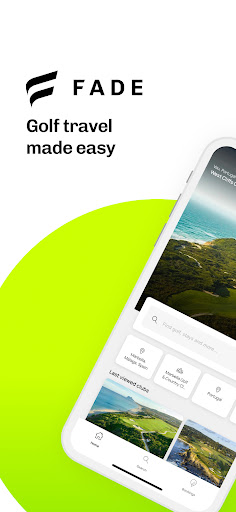 Android application Fade | Book Golf TeeTimes screenshort