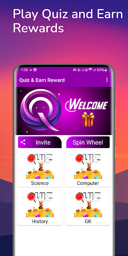 Quiz & Earn Reward Screen 3