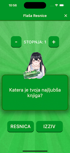 Android application Flaša Resnice screenshort