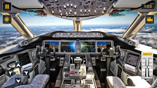비행기 비행 시뮬레이터 3D