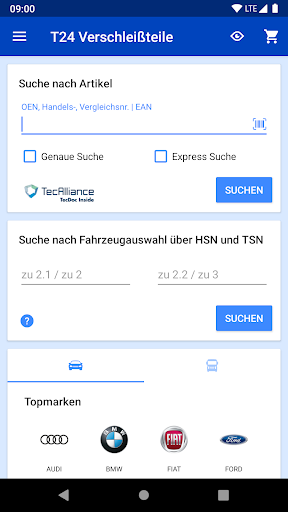 Tyre24 Verschleißteile Screen 2