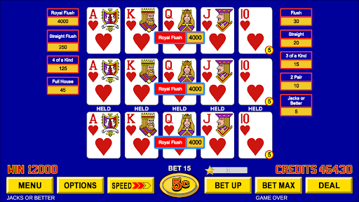 Video Poker ™ - Classic Games 2