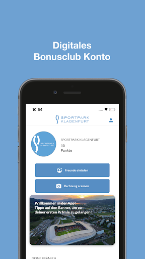 Android application Sportpark Klagenfurt screenshort