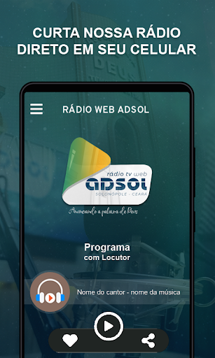 RÁDIO WEB ADSOL Screen 2