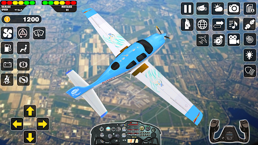 Android application Airplane Flying Games 3D screenshort
