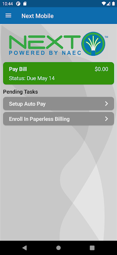 NEXT, Powered by NAEC Screen 2