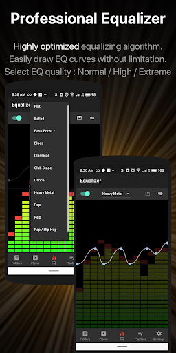 Android application Equalizer Pro screenshort