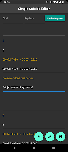 Simple Subtitle Editor