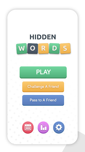 Android application Hidden Words: Word Guess screenshort