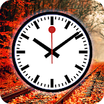 Cover Image of Download Autumn Clock HD Live Wallpaper  APK