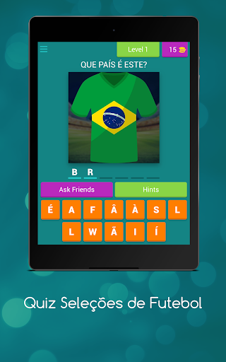 Quiz Seleções de Futebol