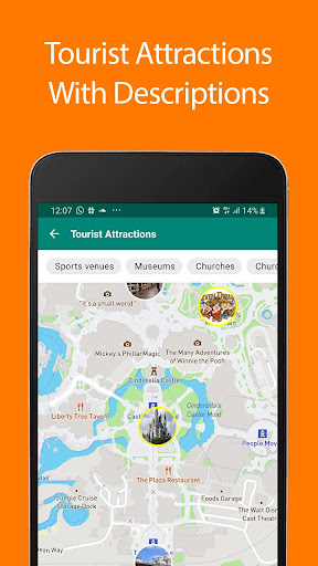 Android application Florida Offline Map and Travel screenshort