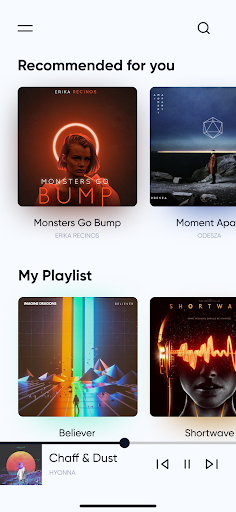 GoMusic: Música, MP3 y Radio Screenshot 1 - AppWisp.com