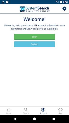 STI System Search Screen 3