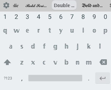Captura de Pantalla 10 Fonts Keyboard - Fancy Text android