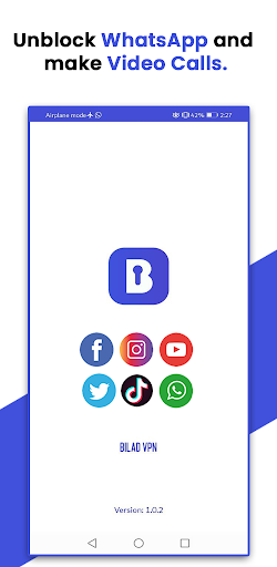 Android application Bilad VPN Proxy private IP screenshort