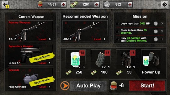 Zombie Hunter Frontier MOD APK (UNLIMITED MONEY/EXPERIENCE) 6