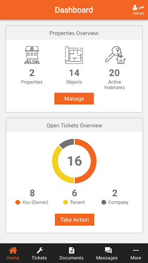 Android application Balu Property 2.0 screenshort
