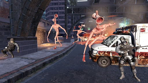 Siren Head City Escape Games Screen 2
