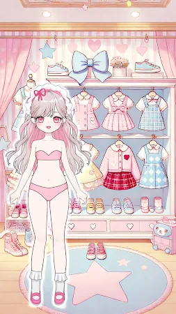 Game screenshot アニメ着せ替えゲーム - かわいいファッション育成 mod apk