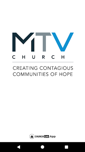 Android application MTV Church App screenshort