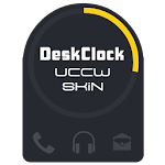 Cover Image of Télécharger DeskClock UCCW Skin  APK