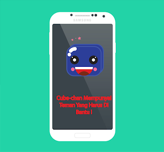 Cube-Chan Jump - Screenshot 1
