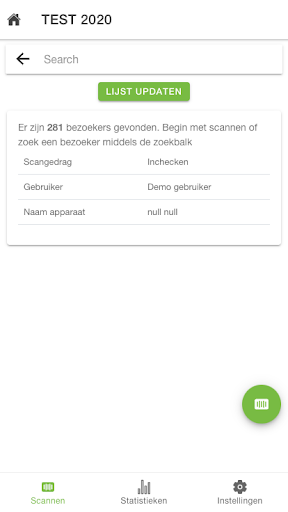 Android application We-Invite screenshort
