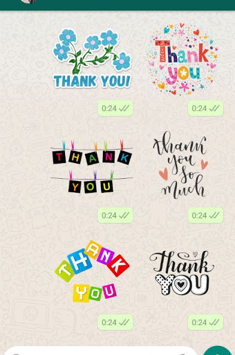 WAStickerApps Thank You