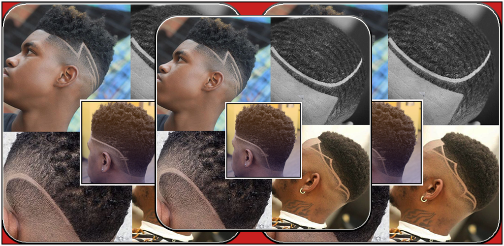 Black Men Line Hairstyle - Latest version for Android - Download APK