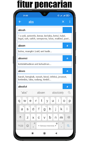 Tesaurus Indonesia Offline Screen 3